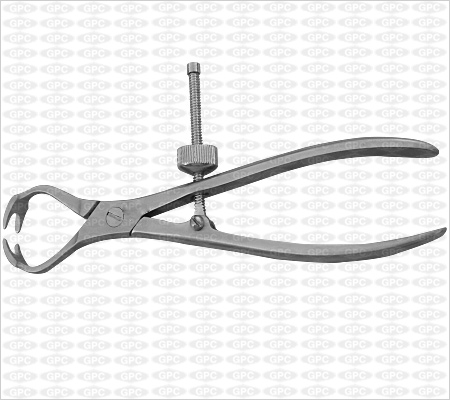 GPC Medical Modified Patela Bone Holding Forceps 4 Prong BHF1250
