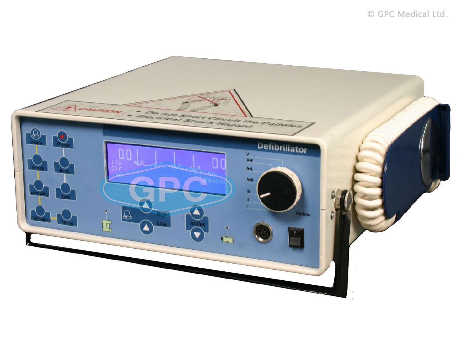 GPC Medical Defibrillator with monitor EM20M