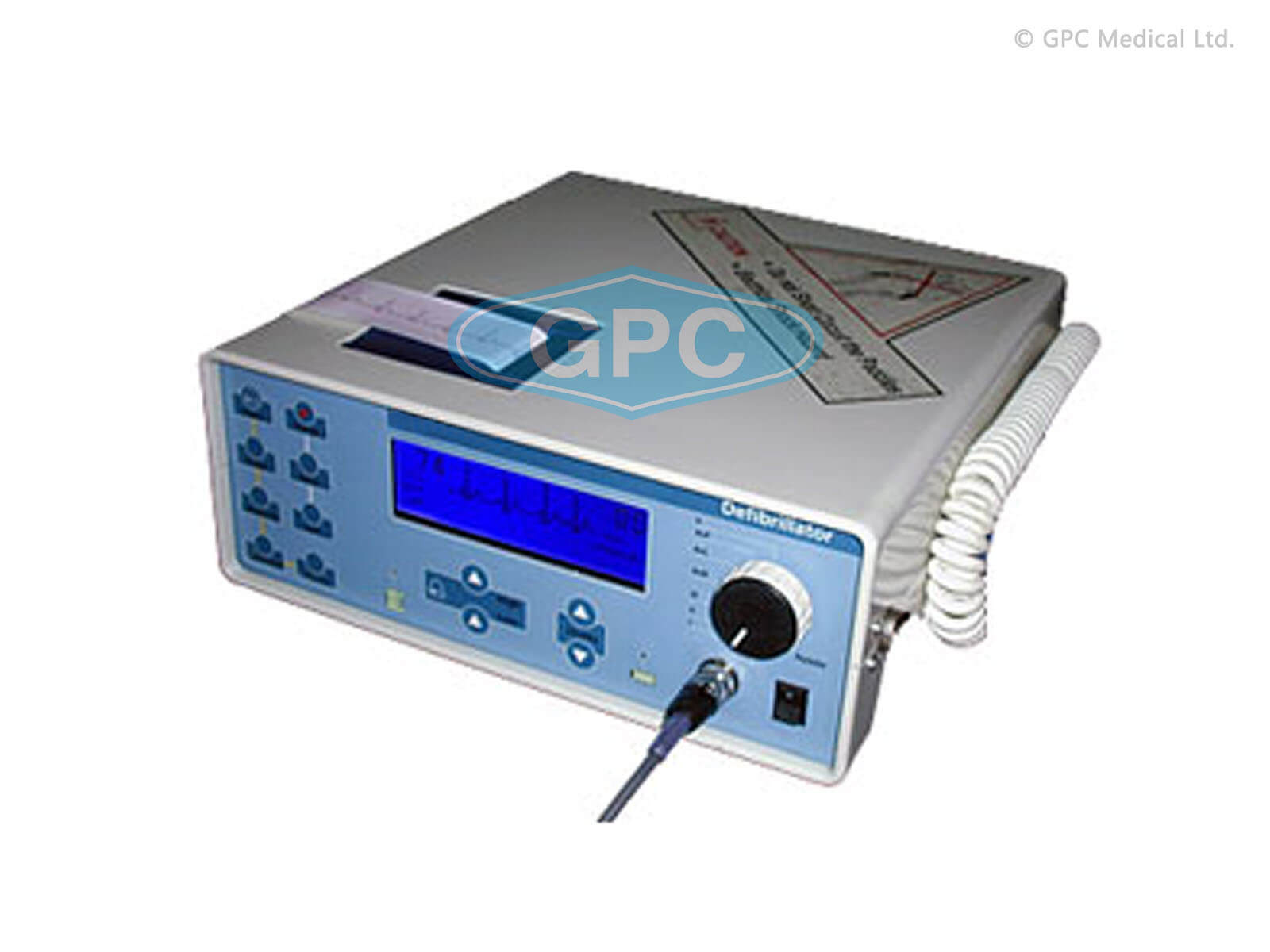GPC Medical Defibrillator with monitor & recorder EM20MR