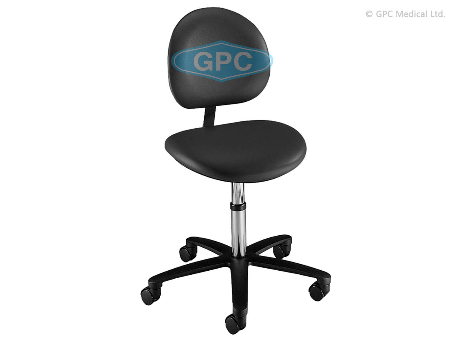 GPC Medical Surgeon Stool (Pneumatic) GHF107.01