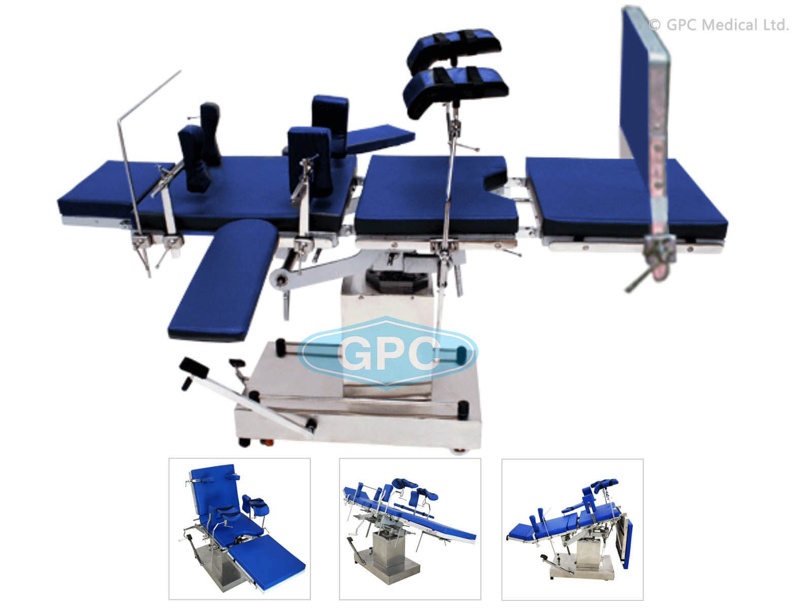 GPC Medical Hydraulic Operation Table - Head End Control GHF152.01