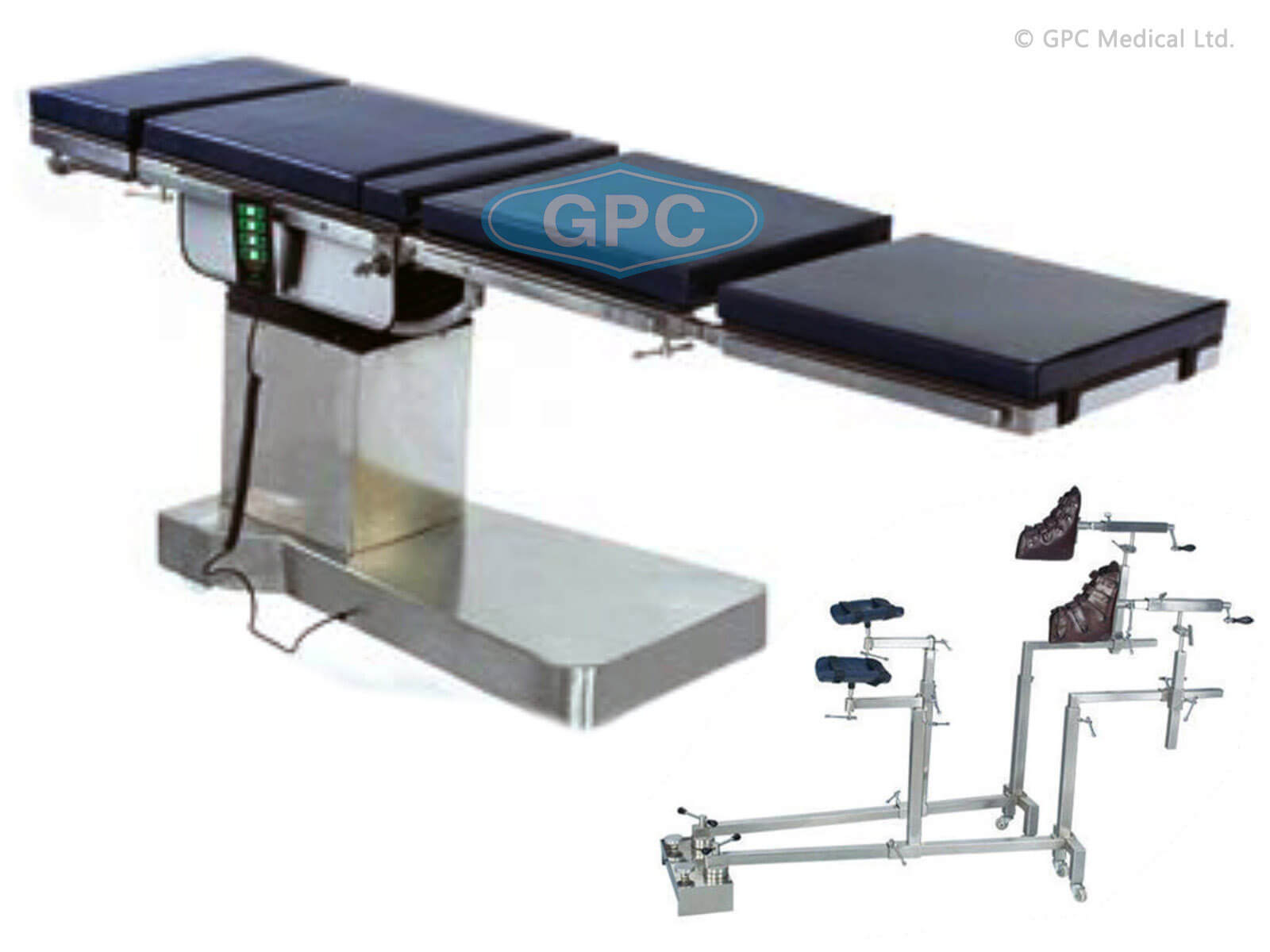 GPC Medical Electric C-Arm Table - 4 Function GHF158.01