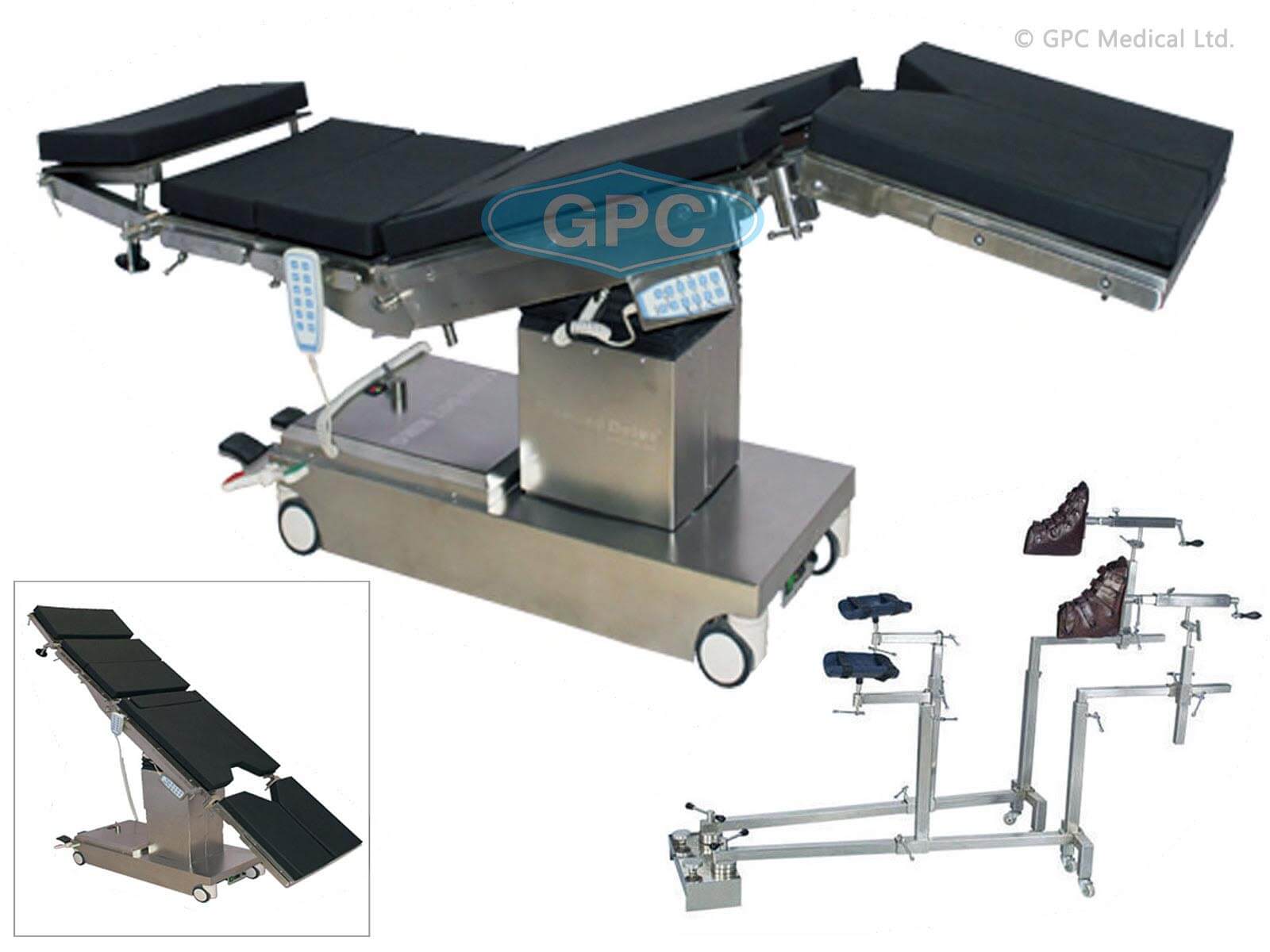 GPC Medical Electric C-Arm Table With Top Slide GHF160.01