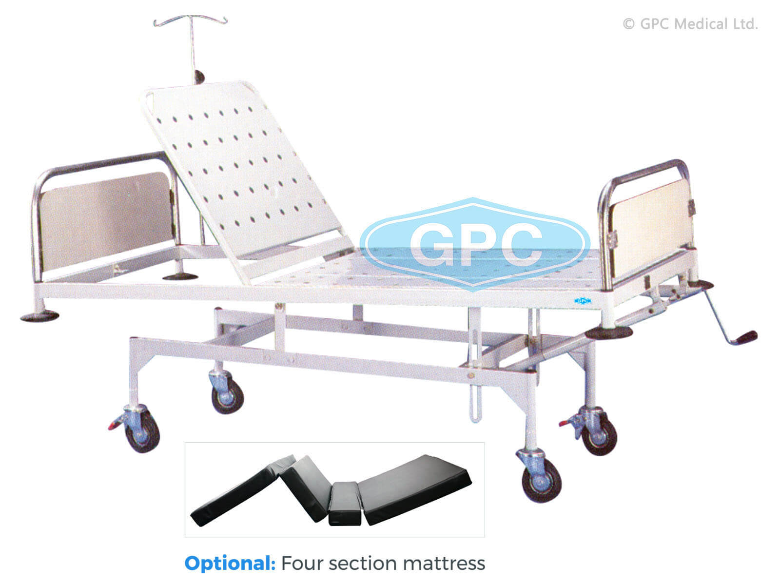 GPC Medical ICU Bed Semi Fowler GHF29.05