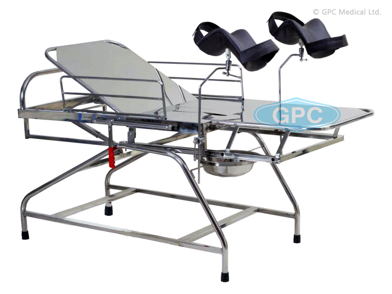 GPC Medical Telescopic Labour Table Fixed Height GHF30.07