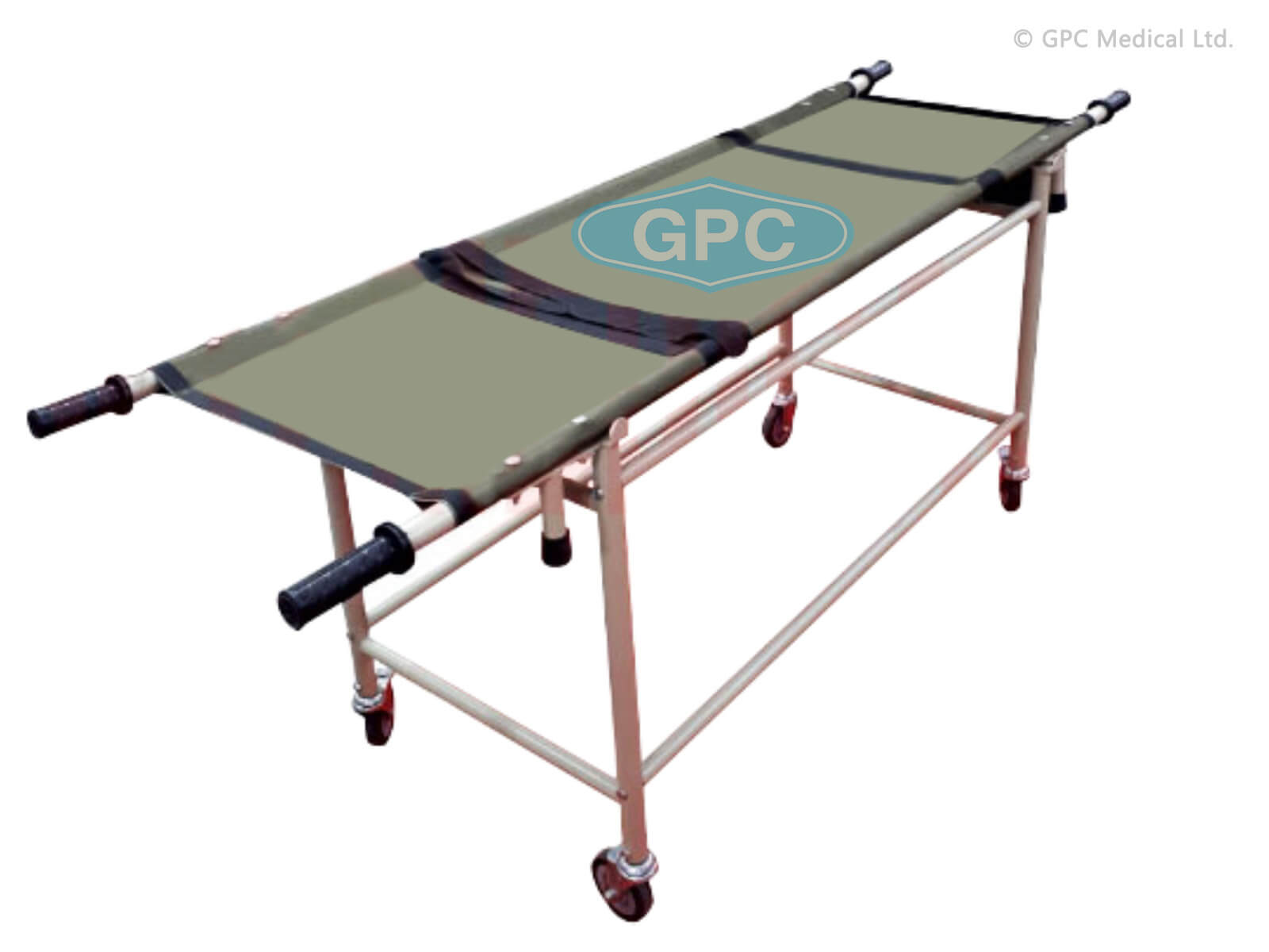 GPC Medical Patient Stretcher Trolley with Canvas Top GHF60.08