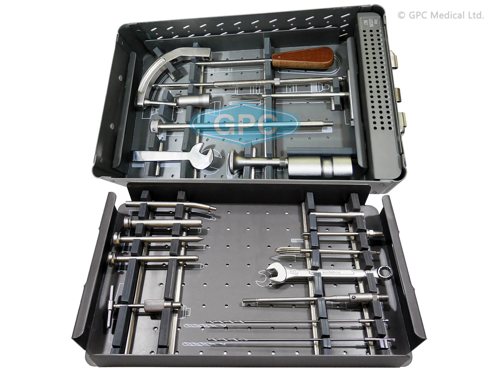 GPC Medical Instrument Set for intraHEAL Unreamed Humerus Nail - Omni GOS1461