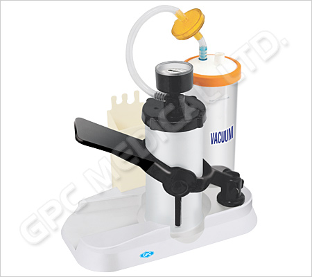 GPC Medical Manual Operated Suction Unit GSUC005