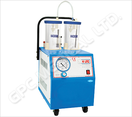 GPC Medical Pwr Suction Unit - Stainless Steel GSUC011