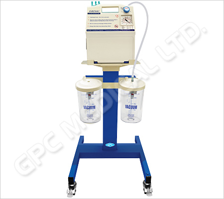 GPC Medical EuroPwr on Trolley Suction Unit GSUC021