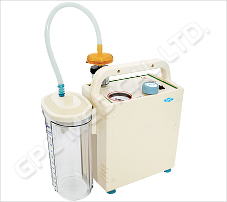 GPC Medical FeatherLite Suction Unit - Portable GSUC028