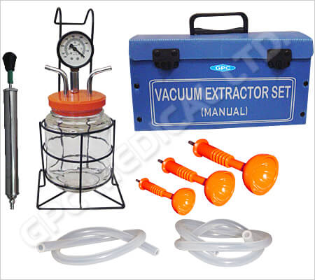 GPC Medical Manual Vacuum Extractor-Silicon Cups GSUC50