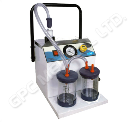 GPC Medical Slow Suction Unit - Portable GSUC58