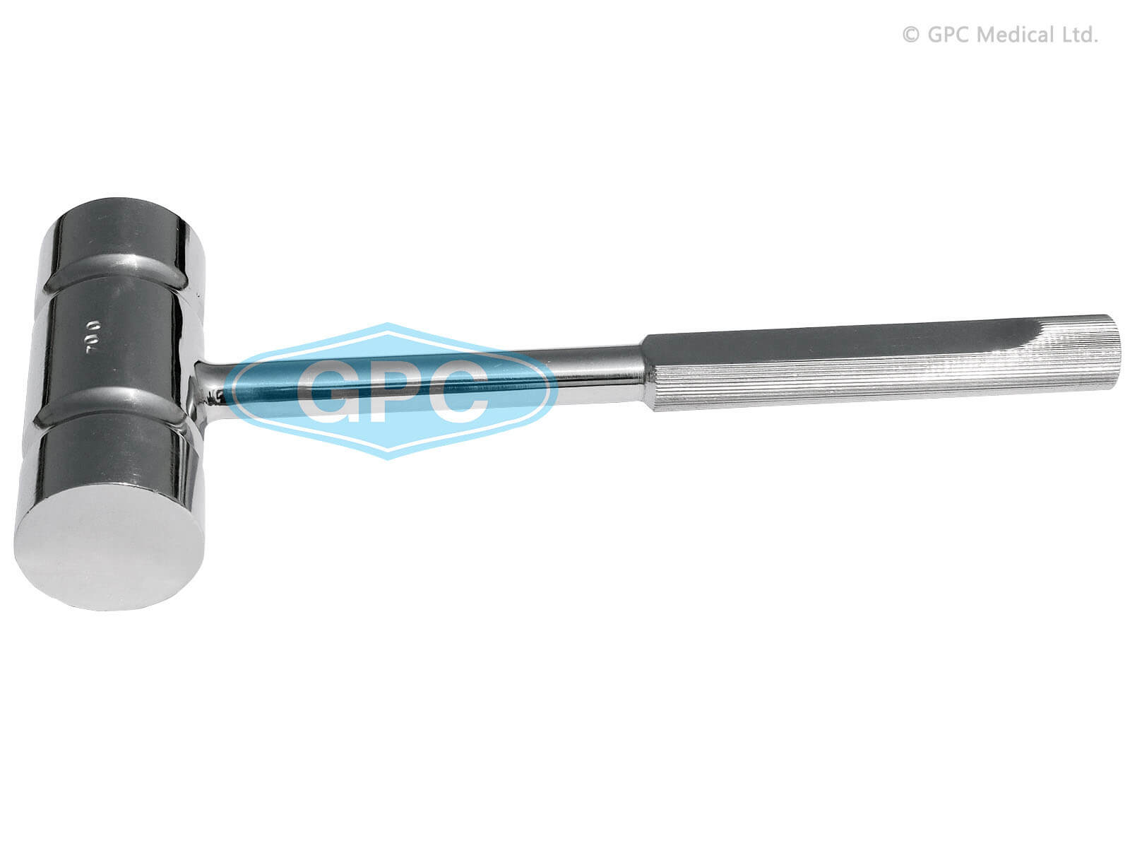 GPC Medical Hammer, Bone S.S. with S.S. Handle HMW1288