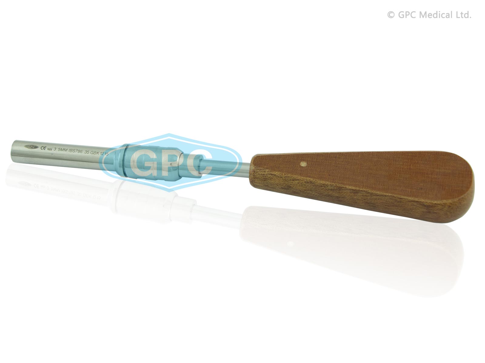 GPC Medical Screw Driver with Holding Sleeve 1.5mm IBS786