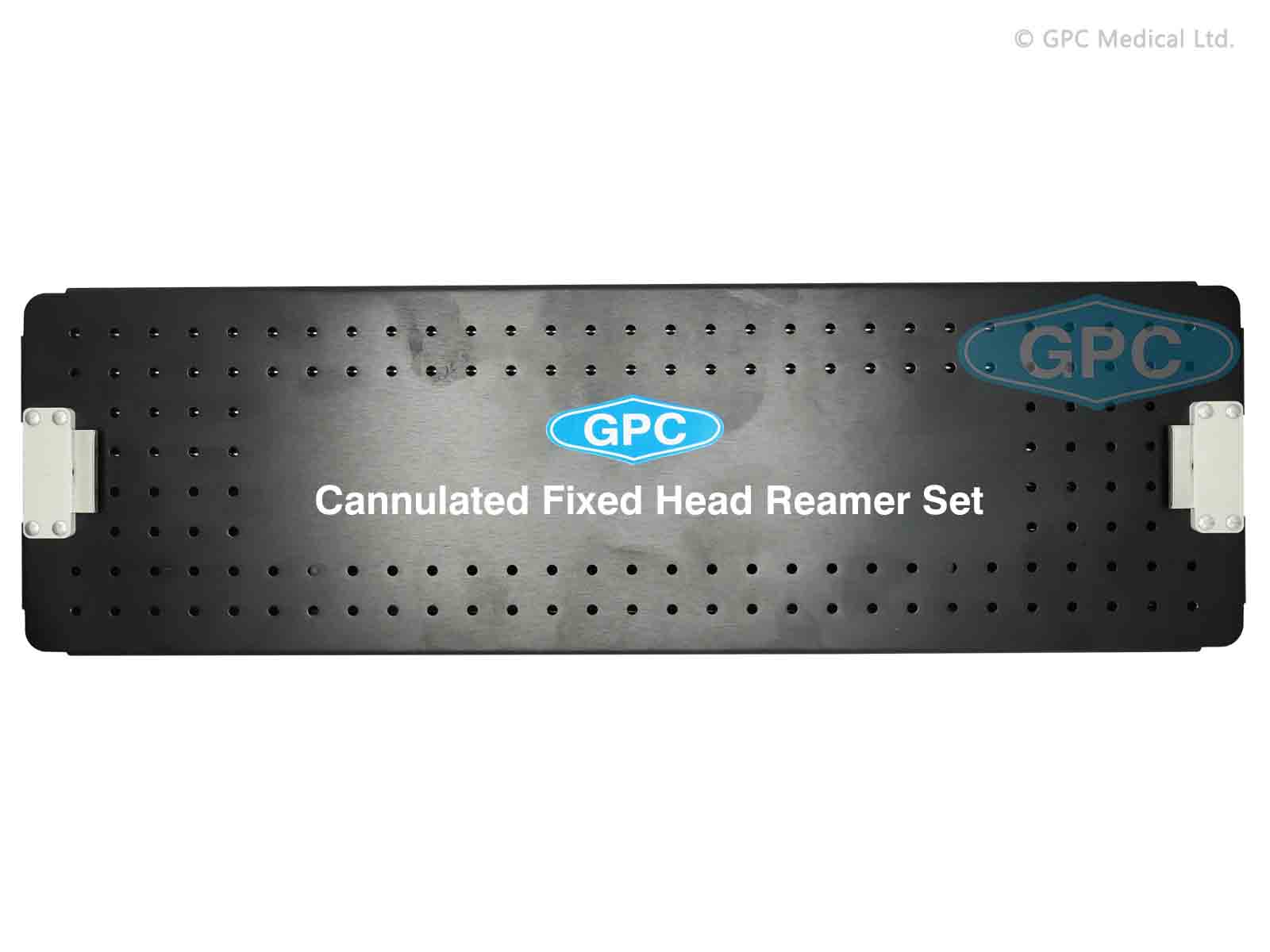 GPC Medical Cannulated Fixed Head Reamer Set with 7 Reamers KNI81
