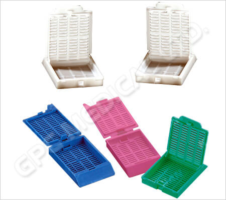 GPC Medical Embedding cassettes -strip holes LW332