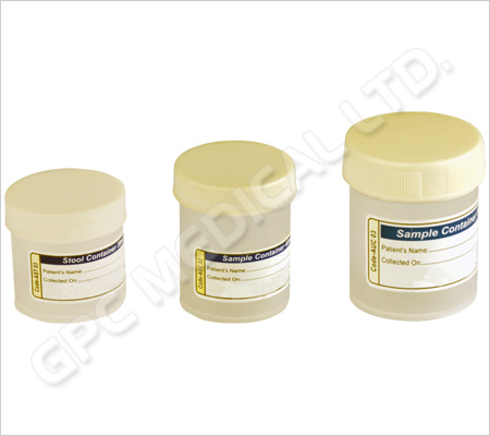 GPC Medical Urine / Sample Containers (Non Sterile) LW359