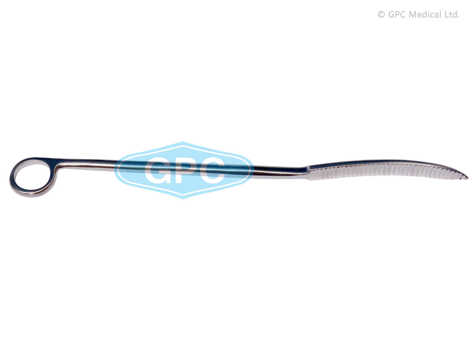 GPC Medical Lever For Bone, Lanes Types S.S. With Serrated End REH1041