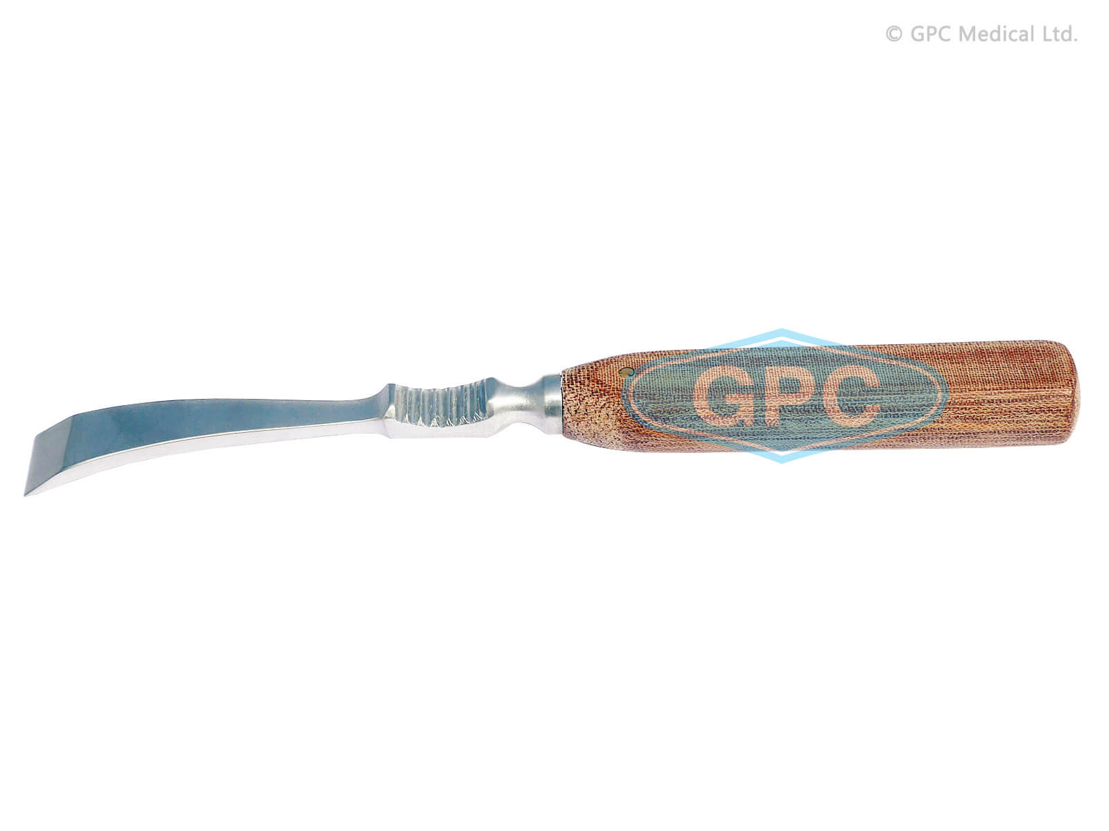 GPC Medical Periosteal Elevator - Straight & Curved with Fibre Handle (Farabeuf) REH1067
