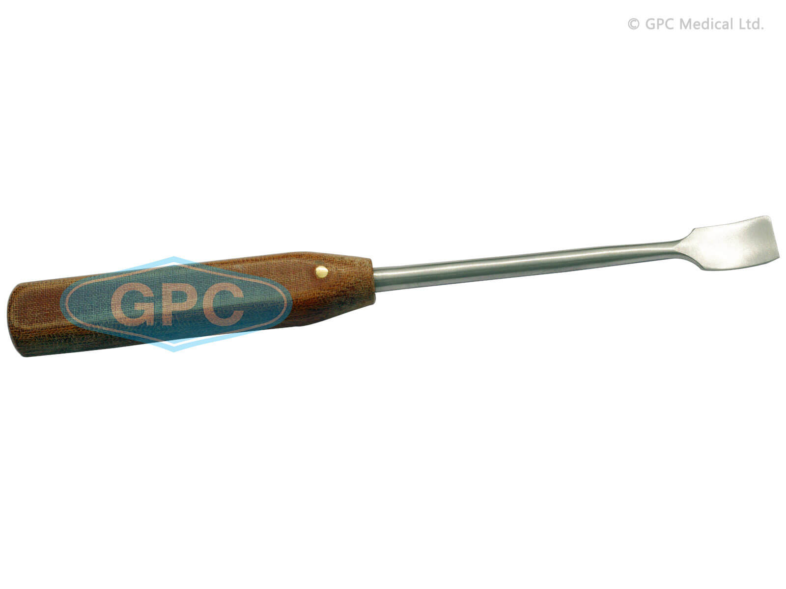 GPC Medical Periosteal Elevator- Staight & Curved with Fiber Handle (AO Type) REH1068