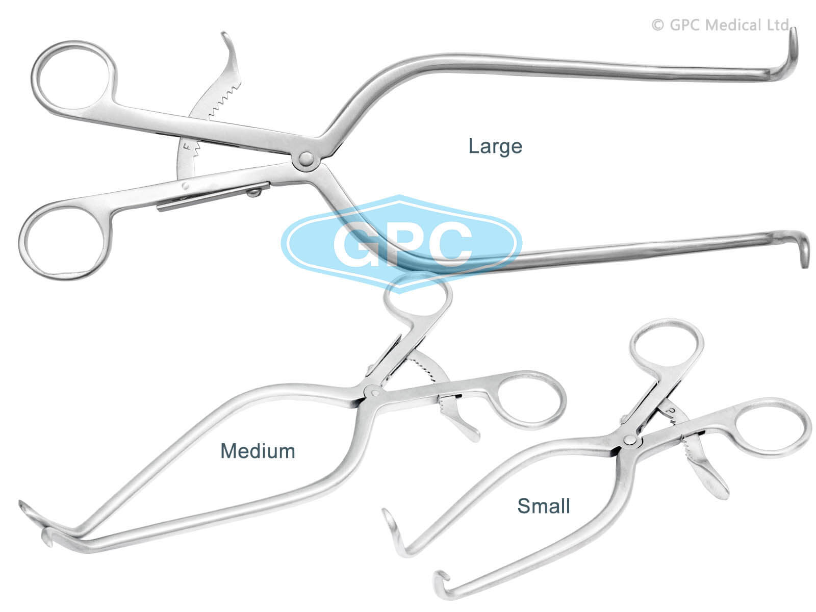 GPC Medical Gelpi Retractor-Small, Medium, Large REH1078