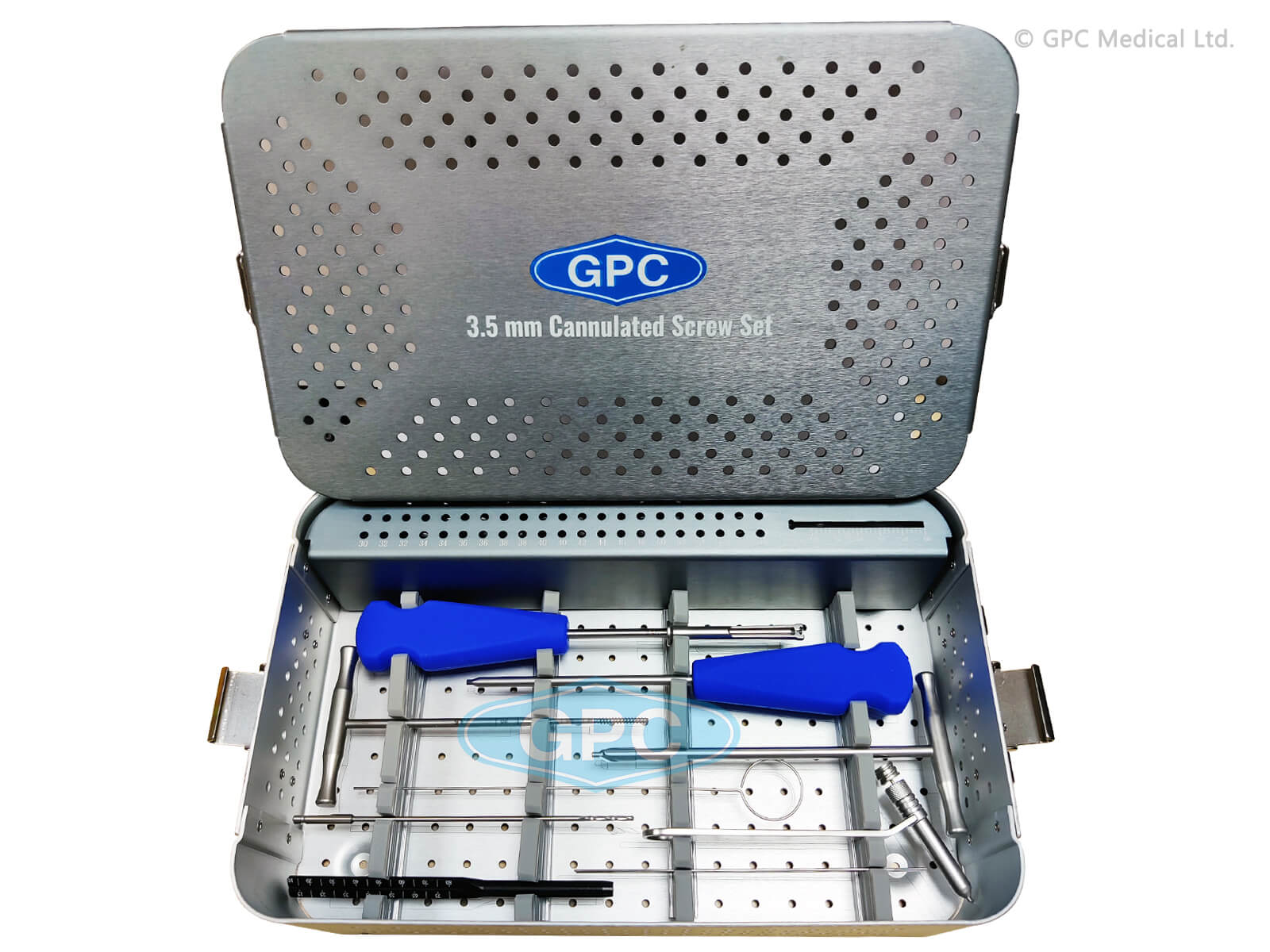 GPC Medical Cannulated Screw Instrument Set 3.5 mm S-GOS1415.35