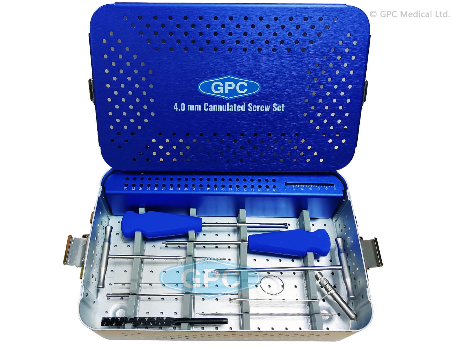 GPC Medical Cannulated Screw Instrument Set 4.0 mm S-GOS1415.40