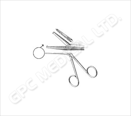 GPC Medical Ear Polypus Forceps-(Hartmann-Noyes) SI1088