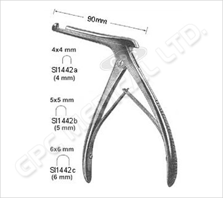 GPC Medical Antrum Punch Forceps- Kerrison SI1442