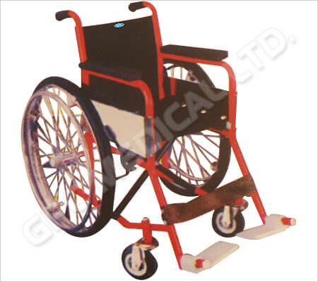 GPC Medical Invalid Wheel Chair (Folding) "Paediatric" WC516