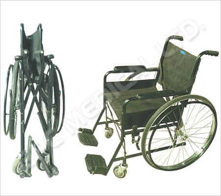 GPC Medical Invalid Wheel Chair (Folding) WC518