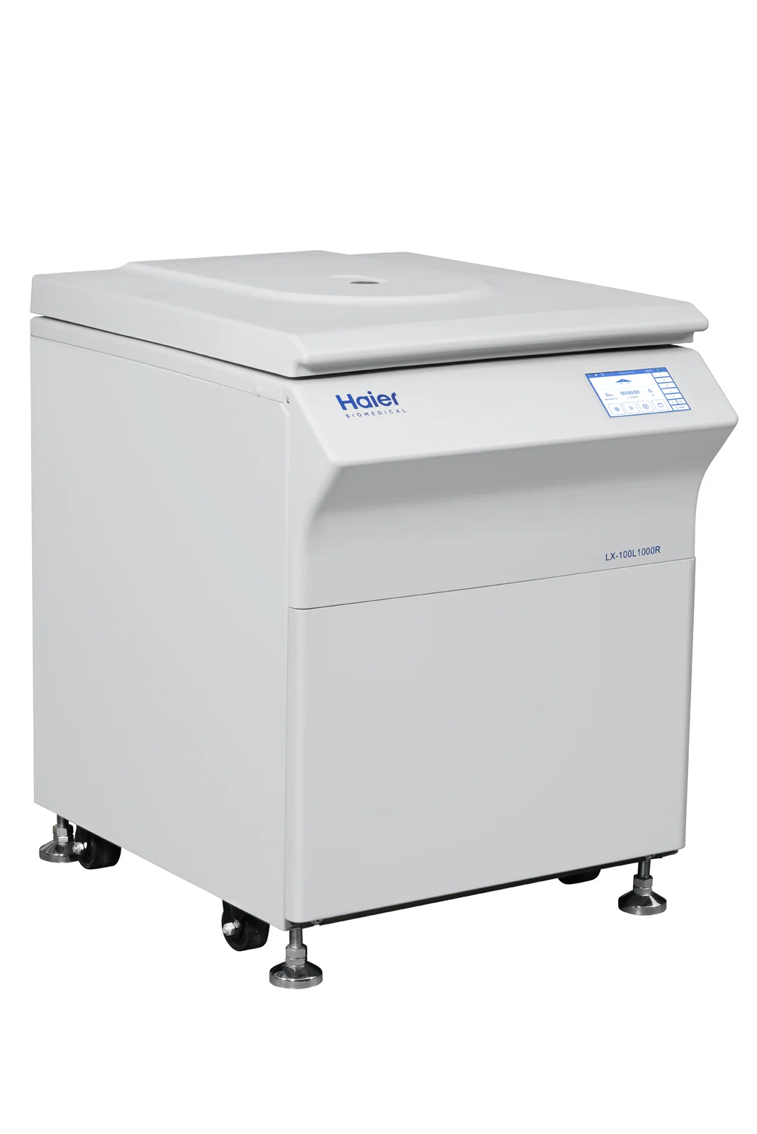 Haier Biomedical laboratory centrifuge equipment family photograph