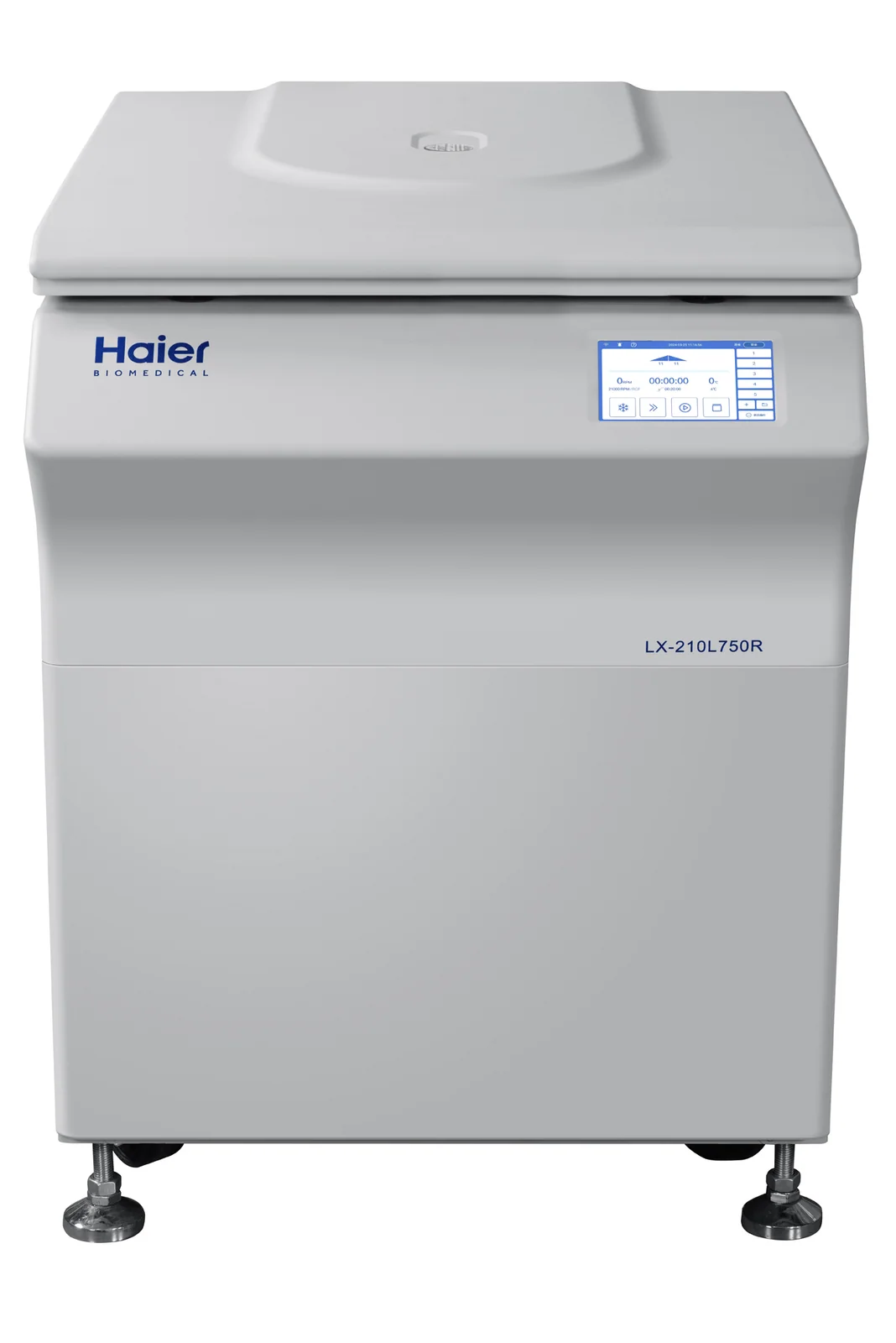 Haier Biomedical laboratory centrifuge equipment family photograph