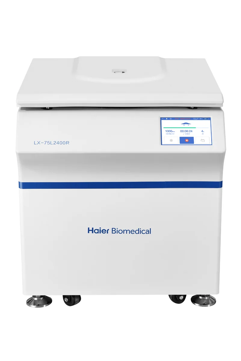 Haier Biomedical laboratory centrifuge equipment family photograph
