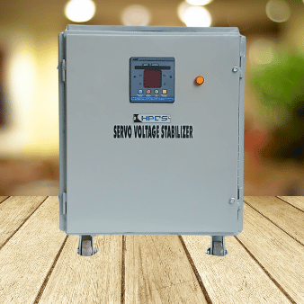 HPCS 8 kVA single-phase air-cooled servo voltage stabilizer, model 10SSA8-90