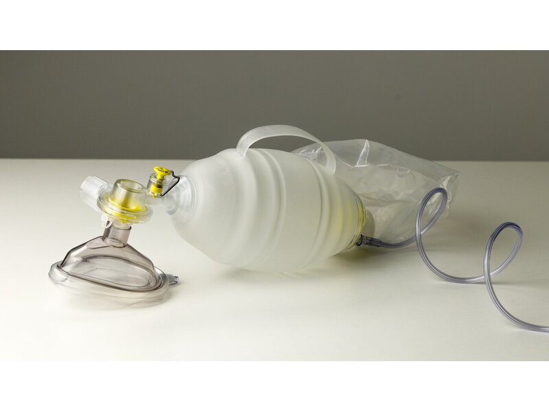 Laerdal The BAG adult self-inflating resuscitator with oxygen reservoir and face mask