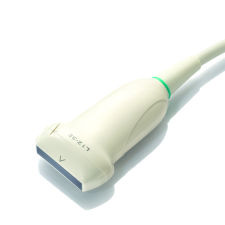 Mindray L12-3E linear ultrasound transducer shown in the manufacturer's transducer-family sheet