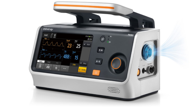 Mindray TV50 transport ventilator, manufacturer product image
