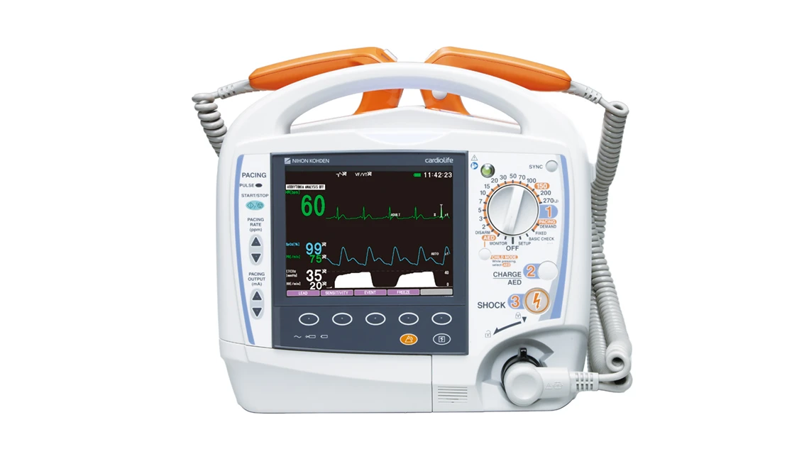 Nihon Kohden cardiolife TEC-5600 series defibrillator
