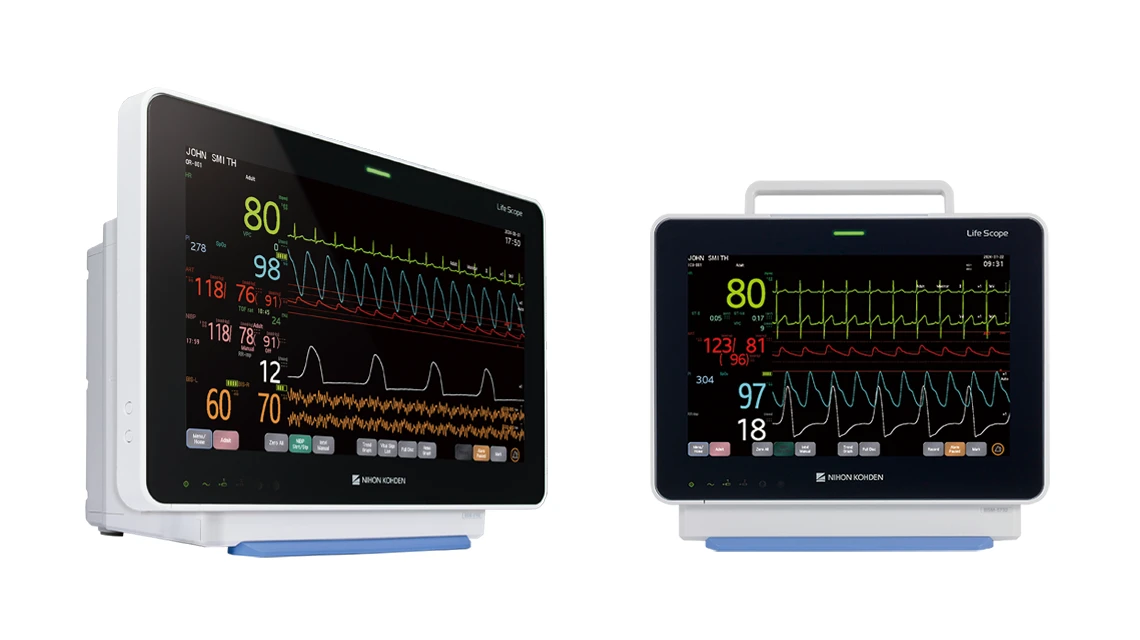 Nihon Kohden Life Scope E7 bedside patient monitor