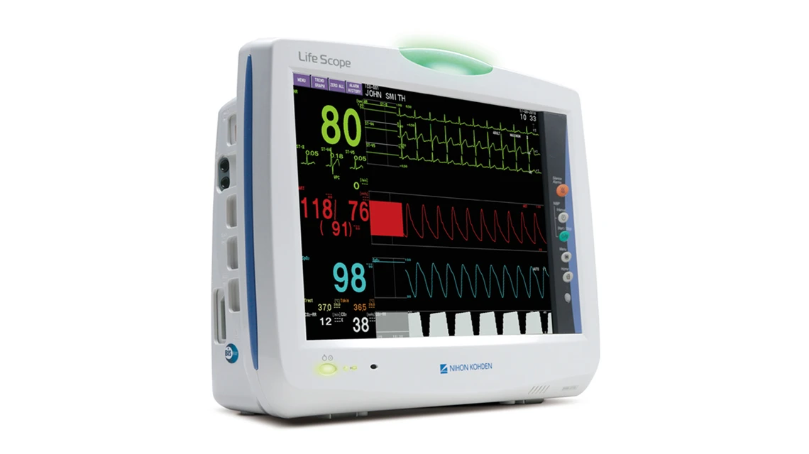 Nihon Kohden Life Scope VS bedside patient monitor