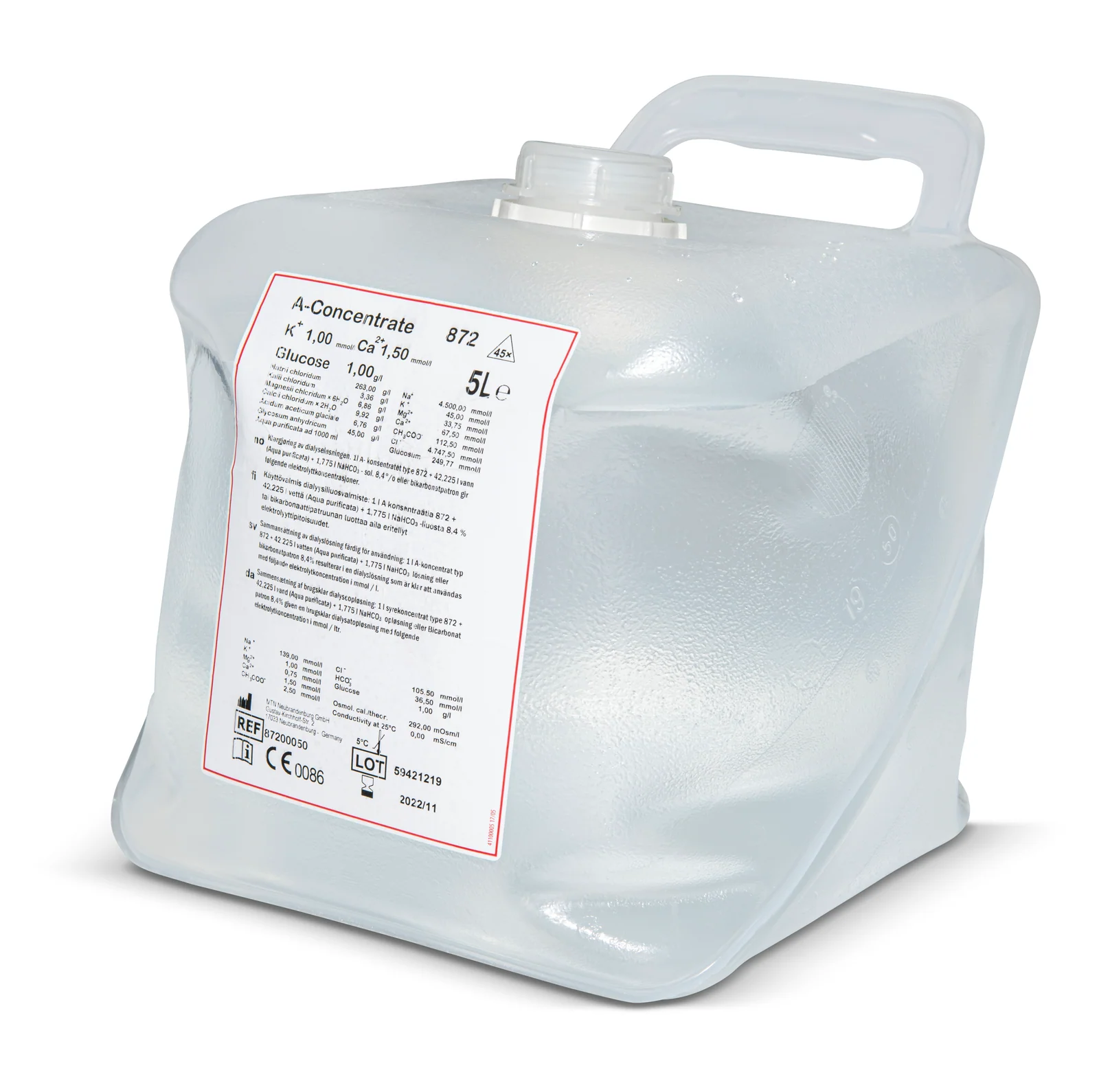 Nipro Acetic Acid Concentrates