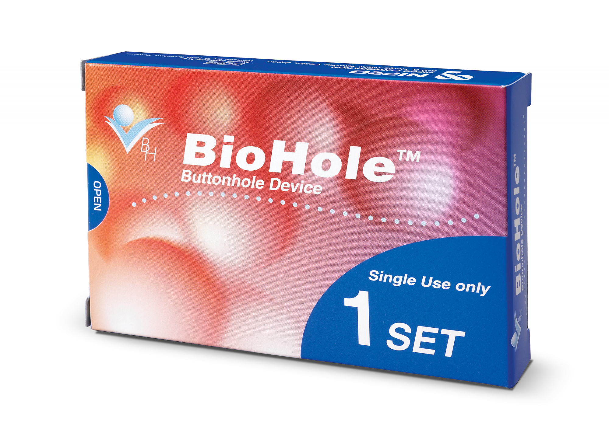 nipro manufacturer product photograph of Nipro BIOHOLE Buttonhole Device