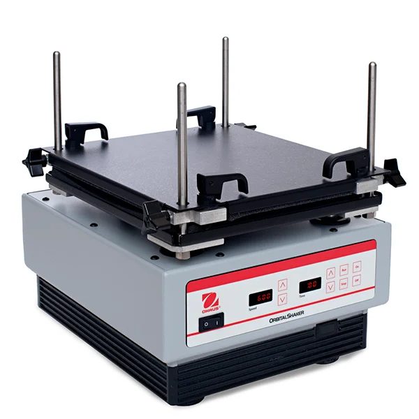 Official OHAUS product-family image for High Speed Microplate Shakers