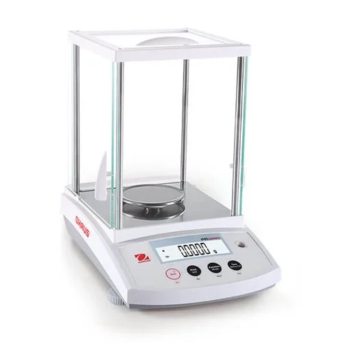 Official OHAUS product-family image for PR Series Analytical