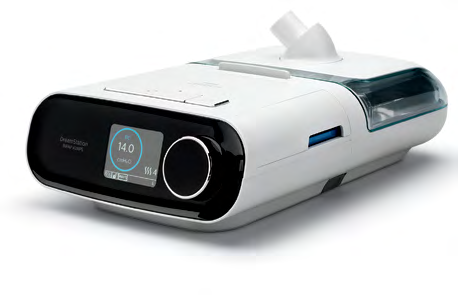 Philips Respironics DreamStation BiPAP S/T ventilator, official manufacturer product photograph