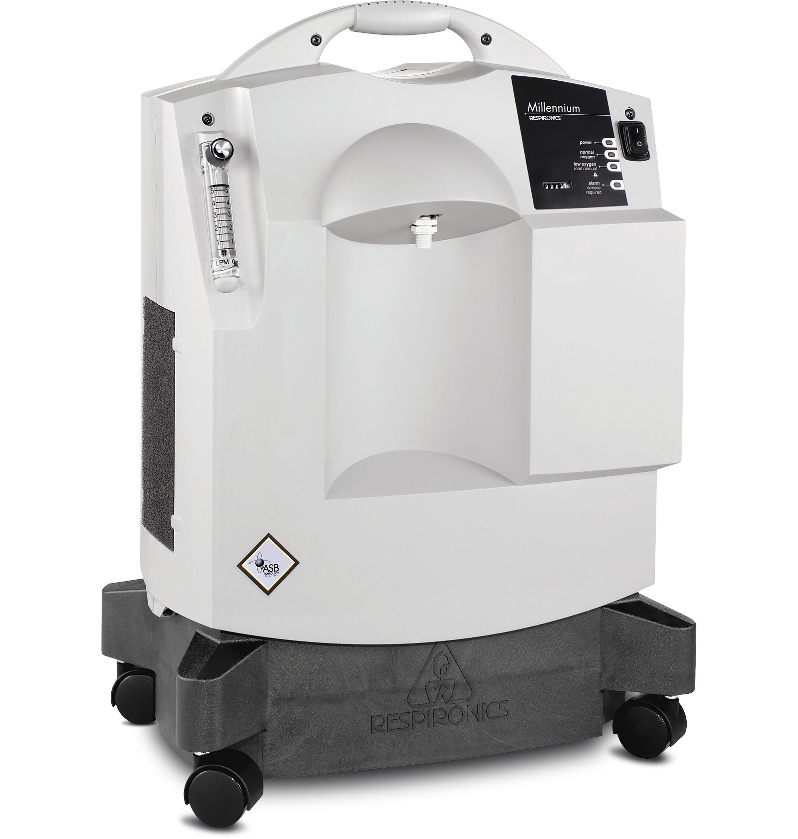 Philips Respironics Millennium M10 stationary oxygen concentrator, manufacturer product image