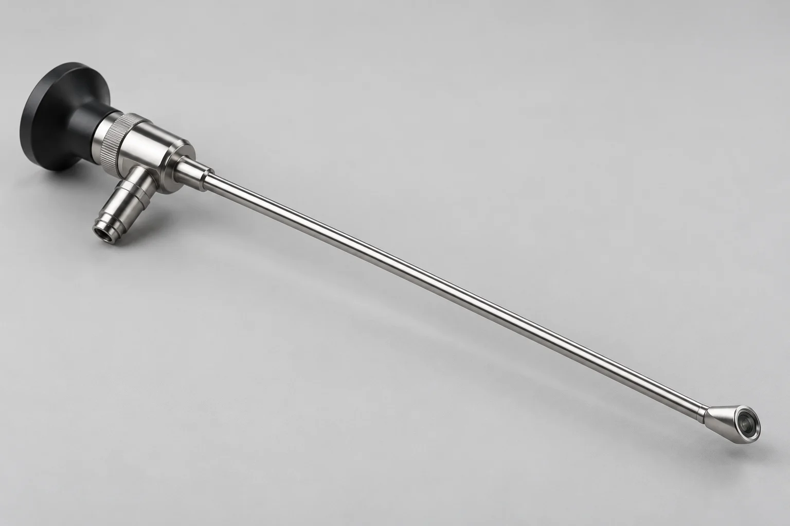 Generic rigid laparoscopic telescope with angled distal viewing tip