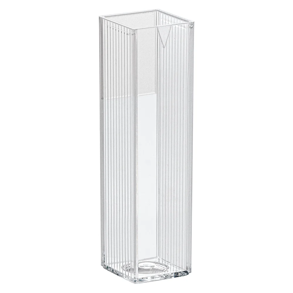Cuvette, 4.2 ml, (HxW): 45 x 12 mm, PMMA, transparent, optical sides: 2